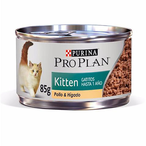 Proplan gatito pollo e higado - lata